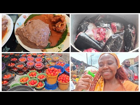 THE DAY I ARRIVED IN NIGERIA I WENT TO THE MARKET AND THIS IS WHAT I COOKED