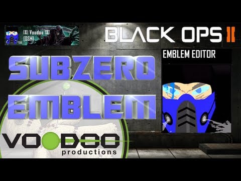 Subzero , Black Ops 2 Emblem Tutorial , Episode 20