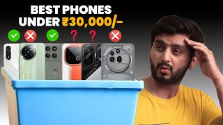 The Best Phones under ₹30,000 in 2025!