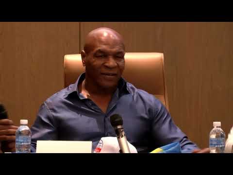YouTube video thumbnail: Mike Tyson Visits Congo, Speaks About Historic Ali-Foreman Fight