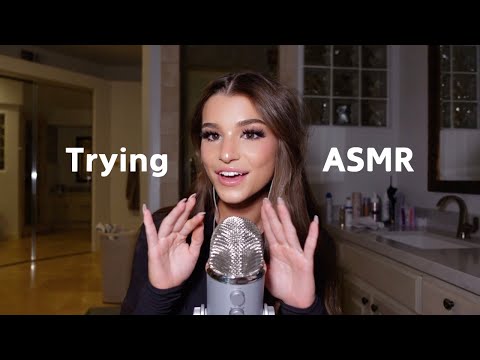 Brooke Monk tries ASMR *get unready with me*