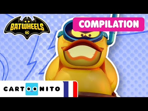 Best of de Coin-Coin | Les meilleurs moments des Batwheels | @CartoonitoFrance