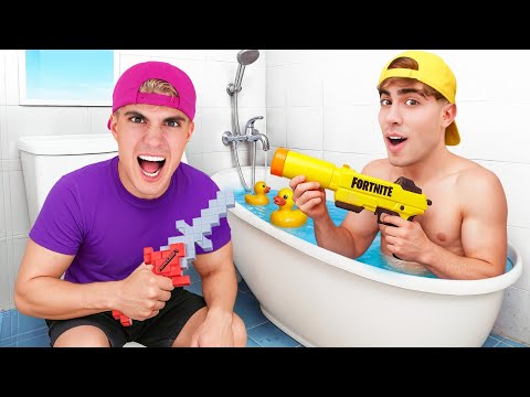 24 HORAS EN EL BAÑO !!