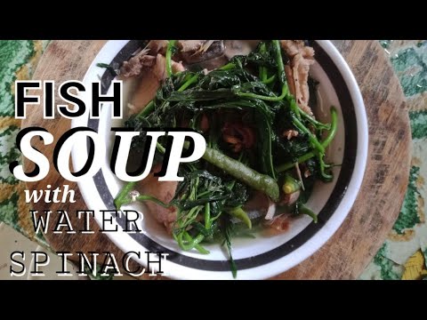 FISH SOUP WITH WATER SPINACH