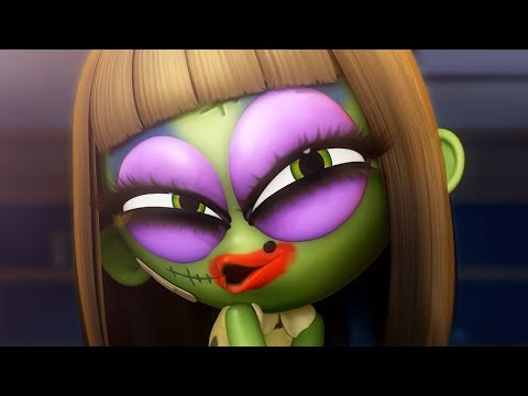 Spookiz Lustige animierte Karikatur | Zizi's Nagelneue Make Up Makeover 스푸키즈 | Cartoon für Kinder