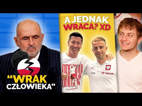 Probierz ZREZYGNOWAŁ! Niepokojące informacje na jego temat! Lewandowski i Grosicki WRÓCĄ do kadry?