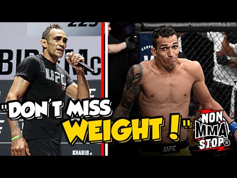 Tony Ferguson THREATENS to Cancel Fight with Charles Oliveira If He Misses Weight | UFC 256 News