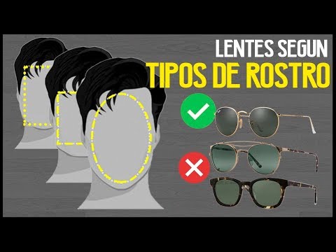 LENTES SEGUN TU TIPO DE ROSTRO "Identifica tu rostro fácil y rápido