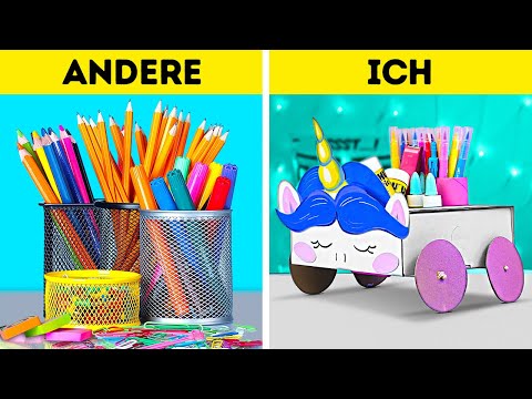 UPCYCLED SCHULBEDARF-DIYs ✏️😍