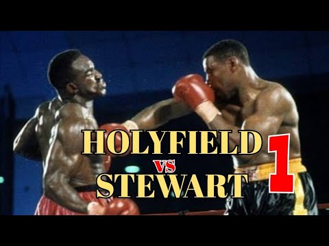 Evander Holyfield vs Alex Stewart November 4, 1989  WBC continental America heavyweight Title