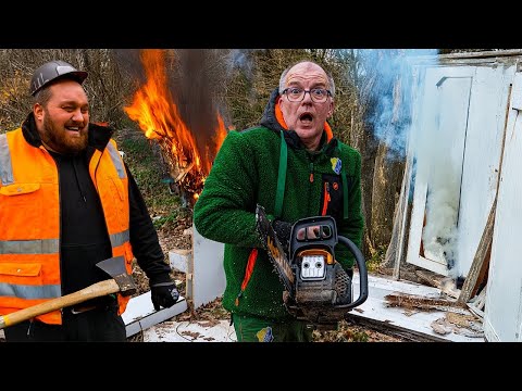 Holz beseitigen, Maulwürfe & Feierabend! | Udo & Wilke