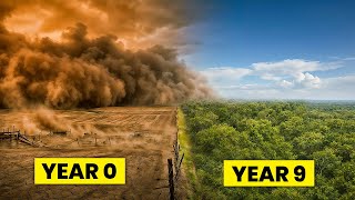 The US Built A Wall Of Trees From Canada to Texas... 90 Years Later The Weather Changed