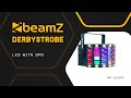 BeamZ LED Derby Light with Strobe - 4x3W RGBW DMX