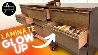 RETRO REVIVAL:  Turn Boring LAMINATE Furniture into a Statement Piece!