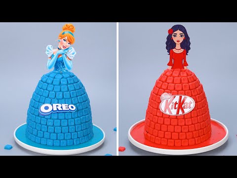 Cutest Princess Cakes Ever 👑 Perfect Birthday Cake Ideas | Tsunami Cake | Satisfying Cake Videos