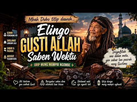Mbah Dubo - URIP MUNG MAMPIR NGOMBE | Reggae Jawa Wejangan