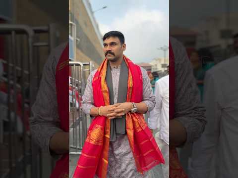 Hero Bellam Konda Sai Srinivas Visited Tirumala #tirumala #bellamkondasreenivas #shorts #ytshorts