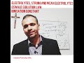 Electrolytes and Ionization Concepts