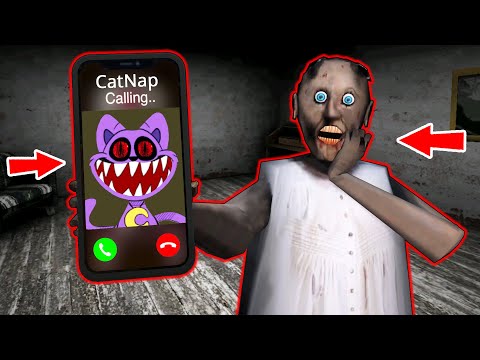 Granny vs CatNap vs call - funny horror animation (p.344)