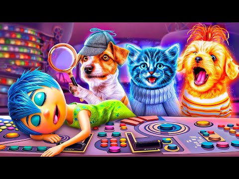 Bagaimana Jika Anjing Menjadi Detektif! Inside Out 2 dalam Game of Clue Raksasa!