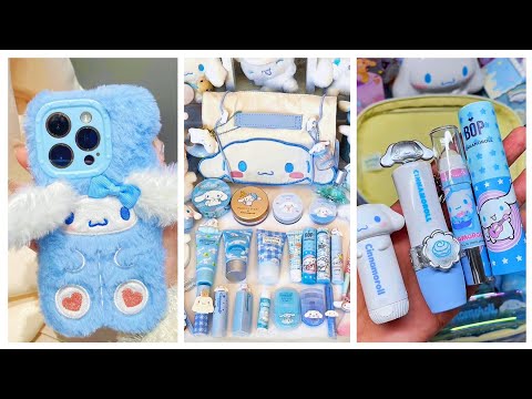 Cinnamoroll Unboxing Collection💙💙Cinnamoroll Cute Stuff haul   #cindyasmr