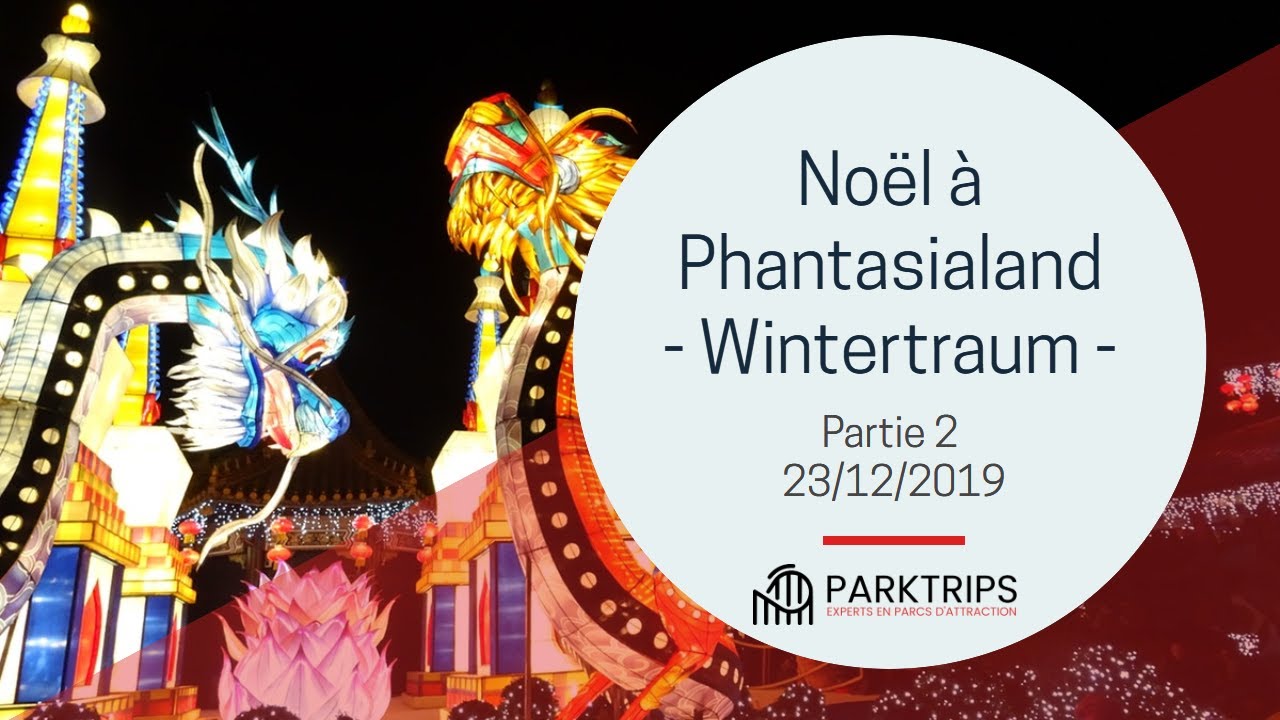 Phantasialand - Pire attraction du parc et Wintertraum, partie 2
