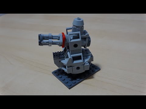 Building a Lego Anti-air Machine Gun