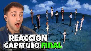 ¿QUÉ FUE ESE FINAL? Evangelion me dejó en shock Cap 26 reacción
