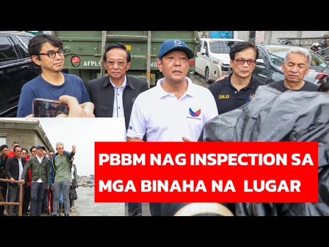 PBBM PERSONAL Na BINISITA ANG MGA NASALANTA SA METRO MANILA