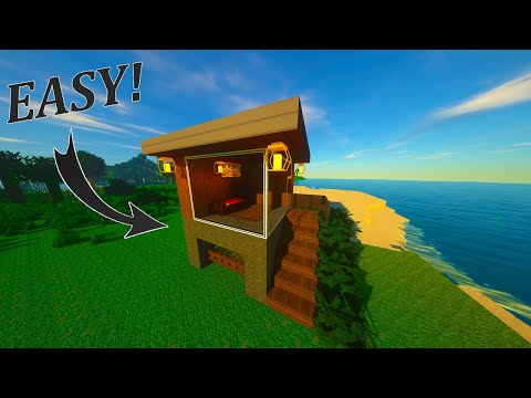 Minecraft : How To Build a Easy House ⚒  Tutorial (#1)