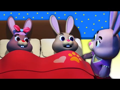 A Bebés Contentos | Diez en la cama | Canciones Infantiles