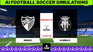 MÁLAGA vs VILLARREAL ⚽🇪🇸 LaLiga 2026/27 Matchday 6⚽ EA FC 26 Simulation