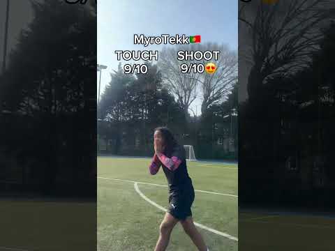 TOUCH AND SHOOT CHALLENGE ๐คฏ๐ (CRAZY GOALS) #football #soccer #footballchallange #fyp #futball