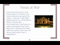 Texas Independence and Settler Conflicts