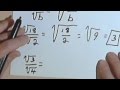 Mastering the Quotient Rule and Square Root Simplification