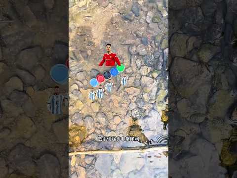 🔥 رونالدو ضد فريق ميسي كامل… هل تتوقعون النتيجة؟ 😱⚽  shorts#