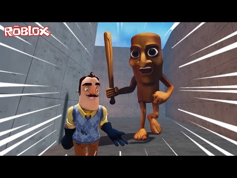 Tung Tung Sahur Wilson Peşinde 😱 Hello Neighbor Roblox Mod
