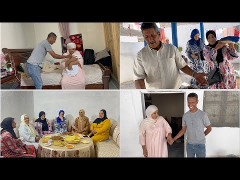 سارة الحبيبة جات وجابت معها الفرحة 🥺جيراني جاوا يباركولي 🤲معرفنا واش نأجلوا السابع ولا لا 🤔
