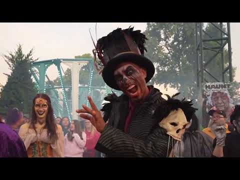 Kalen Takes Over Halloween Haunt at Worlds of Fun!