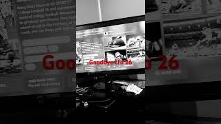Bye cfb 26