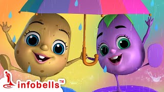 Male Baruttide cham cham cham-Kids Rain Song | Children Kannada Rhymes | Infobells #kannadarhymes