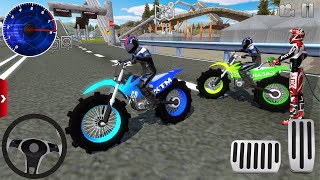 Offroad Outlaws Motocross Dirt Bikes Online multiplayer 3D - Extreme Driving - Offroad Gameplay