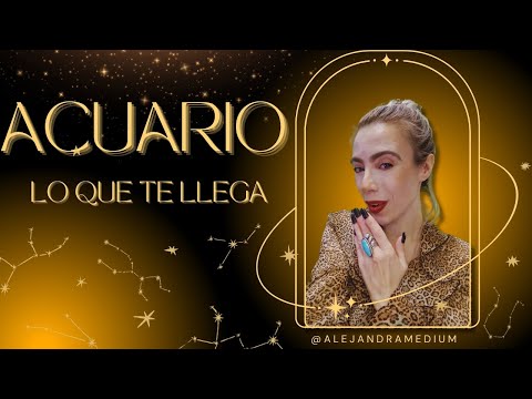 ACUARIO LO QUE TE VIENE