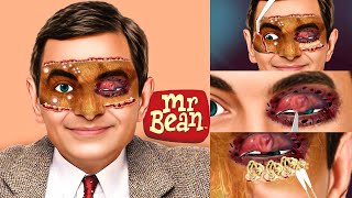 ASMR Animation Mr Bean Face & Eyes Treatment |  Skincare | Satisfying