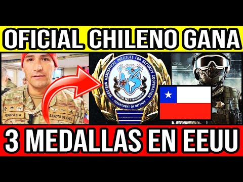 Oficial Chileno GANA 3 MEDALLAS en Estados Unidos 🇨🇱 #Chile #Valparaiso #ViñaDelMar #BioBio #CL