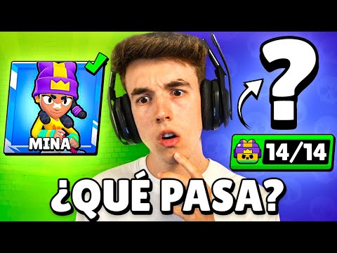¿QUE PASA SI TENGO A MINA Y CONSIGO 14 CAJAS en BRAWL STARS?