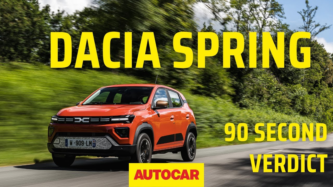 Dacia Spring. :. 90 Second Review of 15k EV
