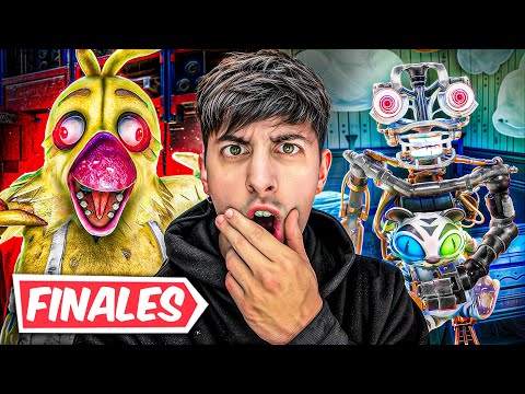 HICE TODOS LOS FINALES DE FNAF: SECRET OF THE MIMIC