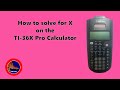 Calculator Operations and Equation Solving
