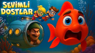 Kırmızı Balık Nerede? 3D Versiyonuyla Karşınızda! 🔍🐠 | Sevimli Dostlar Bebek ve Çocuk Şarkıları